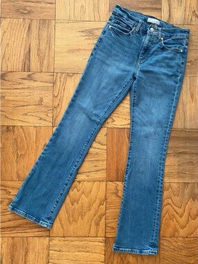 LOFT Medium Blue Boot Jeans for Women